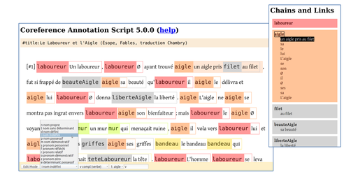 Coreference Annotation Tool (SACR)